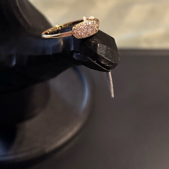 Kendra Scott Goldtone Grayson Crystal Band Ring - Picture 8 of 8